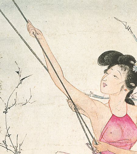 海原县-胡也佛的仕女画和最知名的金瓶梅秘戏图